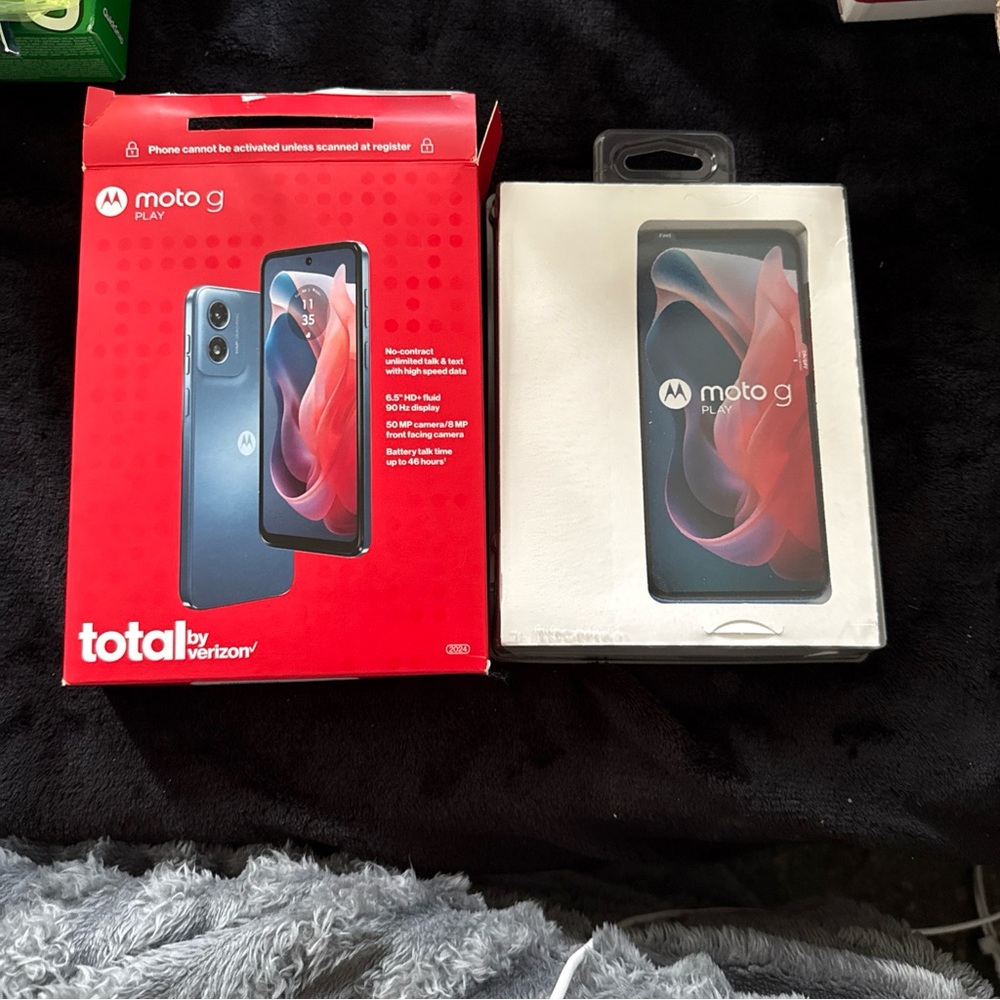 Moto G Play Prepaid Smartphone - Blue Total by Verizon